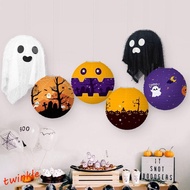TWINKLE1 Halloween Paper Lantern, Ghost Bat Festival Ghost Lanterns, Creative DIY Handmade Paper Hal