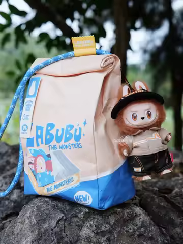 POPMART Original Genuine Labubu Weird Taste Convenience Store Series Peripheral Blind Boxes Offer A 