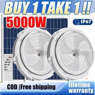 【BUY 1 TAKE 1】89 pesos Solar ceiling light indoor light solar outdoor light waterproof Solar light f