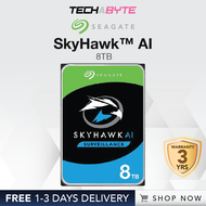 Seagate SkyHawk AI Surveillance HDD SATA  (8TB/10TB/12TB/16TB/18TB)