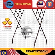 Ampaian Baju/3V Rainbow 6 + 4 Bars Clothes Drying Rack Outdoor Clothes Towel Hanger Ampaian Baju Rak