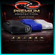 YMC CarCover Zipper-Design Protection Toyota BZ7 CAMRY MARK-X CROWN MIRAI SUPER-MK4/5 GR-86 CENTURY