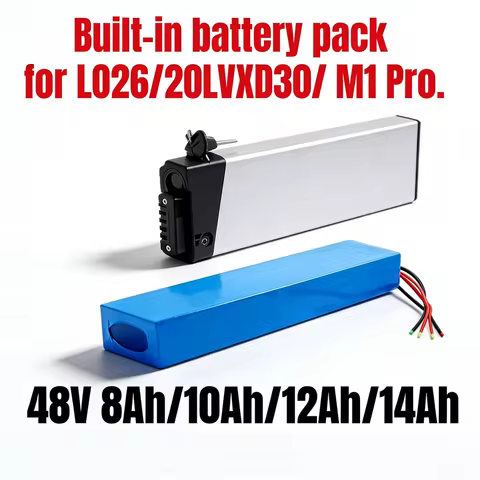 48V 8Ah/10Ah/12Ah/14Ah 13S3P Battery Pack with BMS suitable for replacing the built-in battery pack 