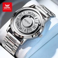 OPK นาฬิกาเหล็กกล้าไร้สนิมหรูหราสำหรับผู้ชายรุ่นใหม่ล่าสุดนาฬิกาสำหรับผู้ชายของแท้กันน้ำ