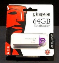 【夜野3C】Kingston 金士頓 64G 隨身碟 DTIG4/64GB  DTIG4 USB3.0