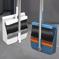 Foldable Broom Dustpan Set Household Extra Thick Broom Garbage Shovel Broom Dustpan Set