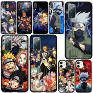 Casing Huawei Y6P Y6 Pro 2018 2019 Y62018 Y8P Phone Cover C-MA87 NARUTO Uchiha Sasuke Itachi Kakashi Soft Silicone Case Black Fashion