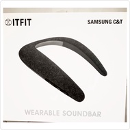 (SOLD 已售) 全新 Samsung Itfit Wireless Bluetooth Wearable Soundbar Brand New Theater Surround Sound 藍牙 無線 可戴式 環迴立體聲 擴音器 耳機
