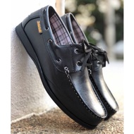 [READY STOCKS] TIMBERLAND LOAFER ALL BLACK SHOES NEW