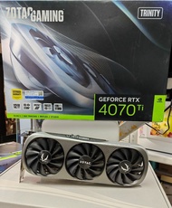 （已售出）ZOTAC RTX 4070Ti 12G TRINITY 行貨 有保養 回收 Trade in 4090 4080 4070 3090 3080 3070