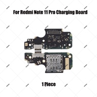 For Xiaomi Redmi Note 11 Pro 4G / Redmi Note 11T 5G / Redmi Note 11s 5G / Redmi Note 11 Pro 5G Charging Board Flex Cable USB Charger Port Dock Connector Parts