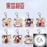 Anime hetalia: axis powers cosplay acrylic keychain toy aph hetalia figures keyring double-sided key
