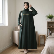GAMIS WANITA POLOS JUMBO BIGSIZE OVERSIZE PANJANG LD120 LD130 LD140 SGS1003