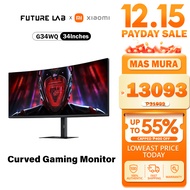 【Global Version】XIAOMI Redmi G34WQi Curved Gaming Monitor 34inch180Hz High Refresh Rate 3440x1440 WQ