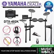 Yamaha DTX-402K Digital Electronic Drum Kit Set Basic Package (DTX 402 DTX402K)