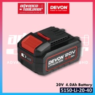 Devon 5150-Li-20-40 Lithium-Ion Battery 20V 4.0Ah
