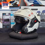 NOLAN N120-1 CLASSIC WHITE (320) - MODULAR HELMET [BIKEWORLD PENANG]