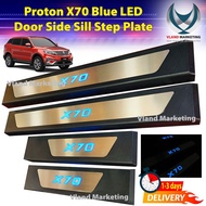 Proton X70 Blue LED Door Side Sill Step Plate