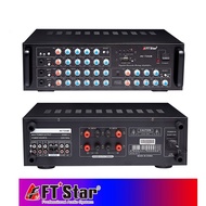 FT-Star AV-733 450W X 2 Karaoke Mixing Amplifier (Black)With USB And Bluetooth