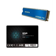 NEW ADATA LEGEND 710 NVME M.2 SSD 256GB 512GB SILICON POWER SP A55 SATA SSD LAPTOP NOTEBOOK HARD DIS