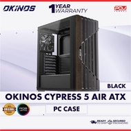 OKINOS CYPRESS 5 AIR MATX CASING WITH 4 FANS - BLACK