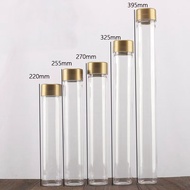 Extended Incense Tube Thread Incense Packaging Tube Large Capacity Plastic Incense Tube Transparent 
