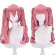 One Piece Pei Wig First Roll Pink cos Ghost Princess cosplay Double Rouge Ponytail Na Wig D1V4