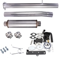 CAT DPF Delete & EGR Delete Pipe EGR Cooler Throttle Valve For 6.7L Cummins Dodge Ram 2500 3500 Dies