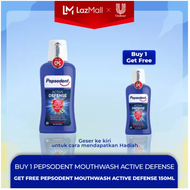 Pepsodent Mouthwash Active Defense 300ml