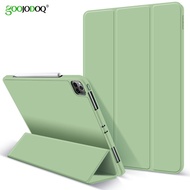 GOOJODOQ for iPad pro 2020 case, for iPad Pro 11 inch 2020 2nd Generation Case with Pencil Holder for iPad pro 12.9 4th Case