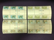 香港地圖郵票六方連1984