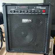 CHANEL 8-inch Keyboard Amplifier - 8-inch Keyboard Amplifier with 3 channel inputs - Keyboard Amplif