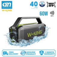 W-KING D9-1 Portable Loud Bluetooth Speaker Wireless, 100W Max IPX6 Waterproof Outdoor Speaker Subwo