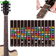 EPOCH Guitar Note Sticker Guitar Accessories Portable Frets Note Decal Fingerboard Stickers Electric