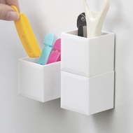 日本inomata 日製方形磁吸壁掛式收納盒-3入-多款可選