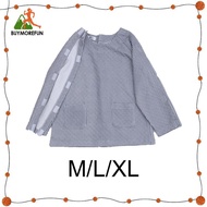 [Buymorefun] Bedridden Patient Clothing Breathable Easy Wear Comfortable Hospital Gown