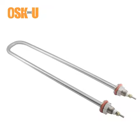 U Type Heater Element Stainless Steel M18 Thread 220V Single U Shaped Electric Heating Pipe for Rice