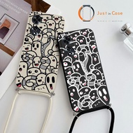 Sling Case Macaron Softcase TALI (UV64) Oppo A95 4G 5G A74 A16 A15 A15s A55 A54 A53 A52 A92 A5 9 202