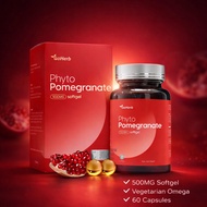 7.7 MegaSales -  GoHerb 3 Highs Phyto Pomegranate Vege Fish Oil Heart Supplement (60 caps)