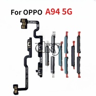 For OPPO A94 5G CPH2211 Power Volume Side Button Flex volume button on the side Replacement Part