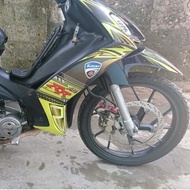 Tem Rời Suzuki Axelo 125 Vàng Đen - Tem Chuẩn