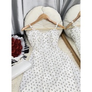 CODDAE35U6Váy Hai dây Hoa Nhí ( Bảng màu mới) / Áo Khoác Cardigan Mỏng HT21 HaLuu Store Phù hợp Cho