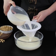 NA 80/100/120/200/400 Nylon Mesh Filter Spoon For Soy Milk Coffee Yogurt CCD