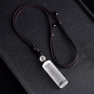 8.5 Five Elements Positive Energy Balance Gold White Crystal Shurangama Pendant Great Compassion Z P