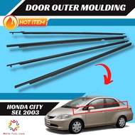 Honda City Sel 2003 window rubber  getah pintu getah cermin door glass moulding / Getah Luar Cermin