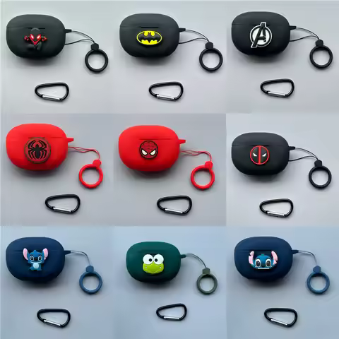 For VIVO TWS 3E / 3i / A3 Case Cartoon Silicone Soft Case VIVO TWS 3i Cover Shockproof Shell Washabl