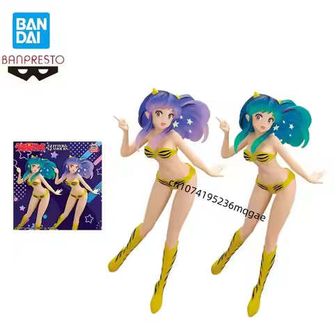 In Stock Bandai BANPRESTO Urusei Yatsura GLITTER&GLAMOURS LUM Shooting star Anime Action Figures Mod