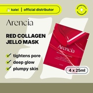 Arencia Red Collagen Jello Mask 25ml*4ea