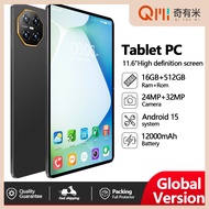 New XT mate tablet computer（16GB+512GB / 24MP+32MP / Android 15 / 11.6inches / 12000mAh）