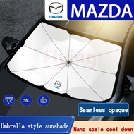 MAZDA 2 MAZDA 3 CX30 sun visor Car sunshade umbrella Car Front Window Sunshade Cover Sunshade Curtai